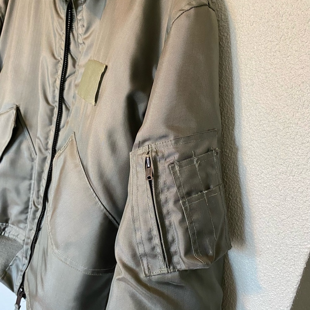 Vtg Flyer’s Cold Weather US Military Jacket, CWU-45/P LARGE (42-44) - Picture 13 of 15